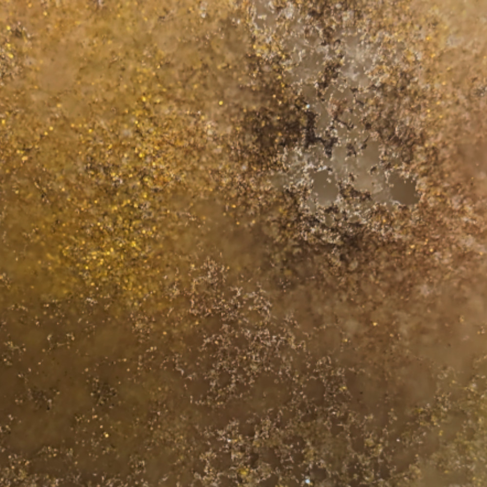 Golden Crystal - 0 Silica Solid Surface