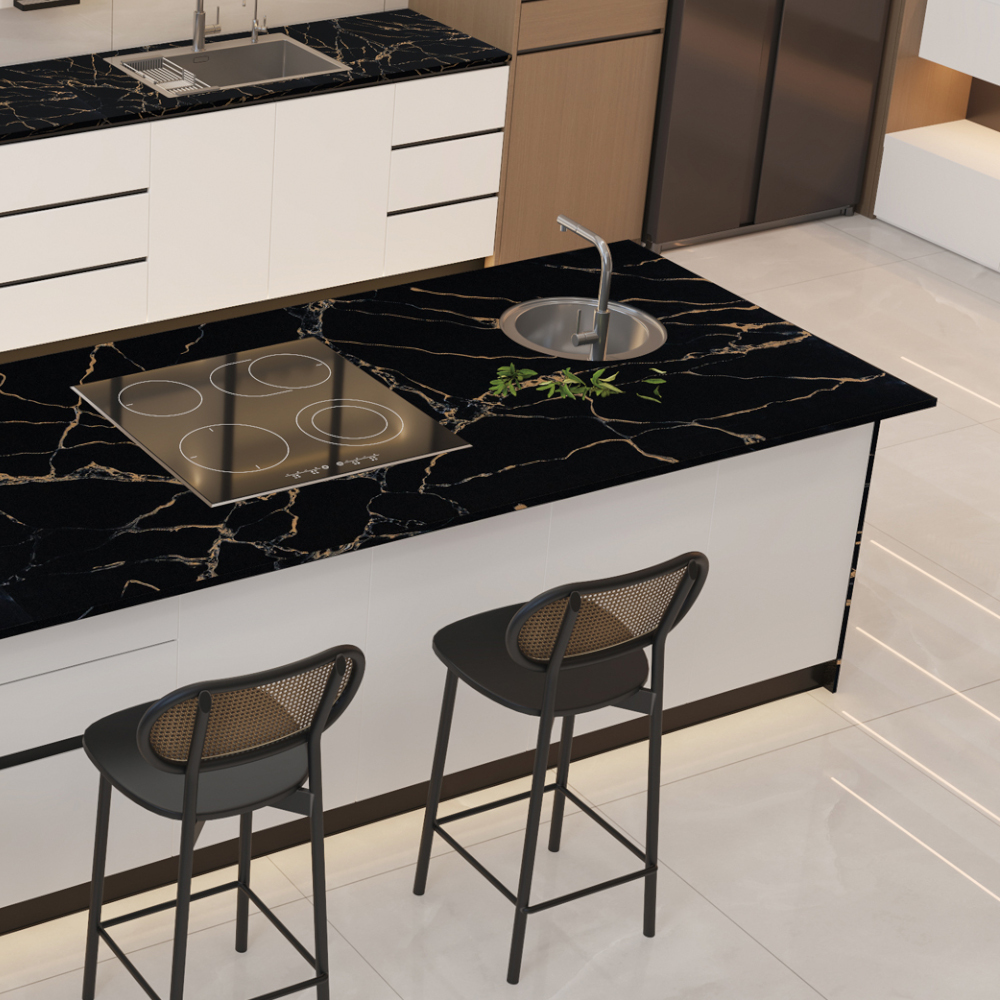 Laurent Noir - 0 Silica Solid Surface